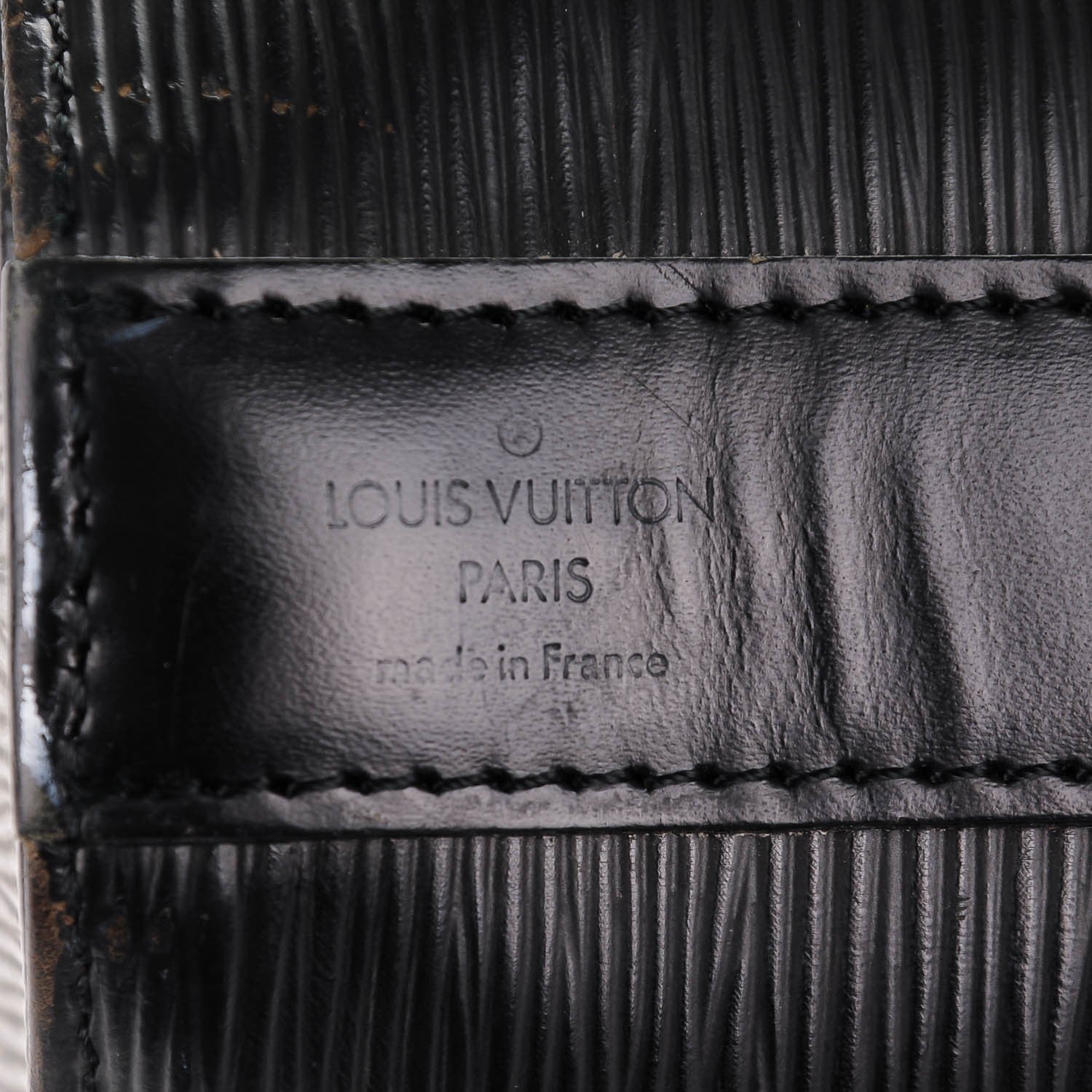 Louis Vuitton Epi Sac D'Epaule GM Black 11 of 11