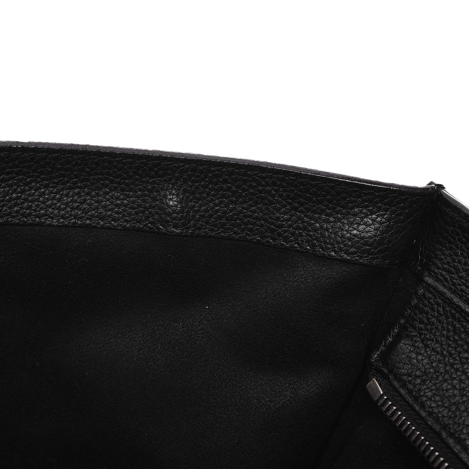 Celine Drummed Calfskin Mini Luggage Black 9 of 14