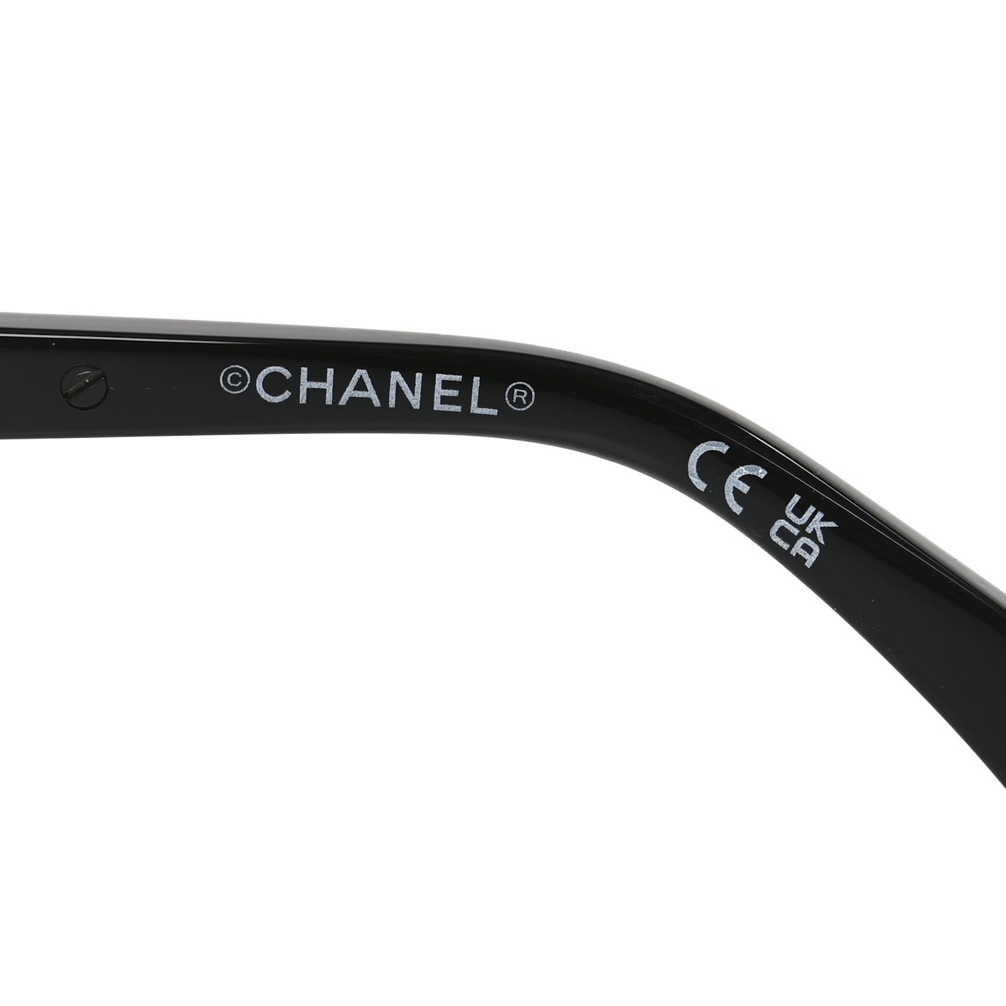 Acetate Oval Sunglasses 71730A Black