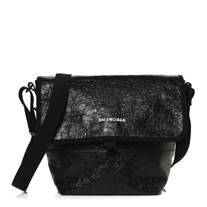 Balenciaga Agneau Arena Small Explorer Messenger Bag Black 1 of 10