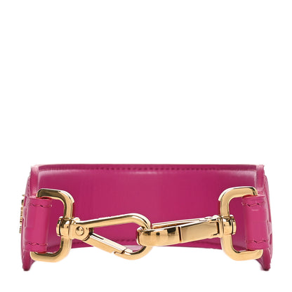 Fendi Calfskin FF 1974 Embossed Mini Strap You Ciclamino Pilar 2 of 4