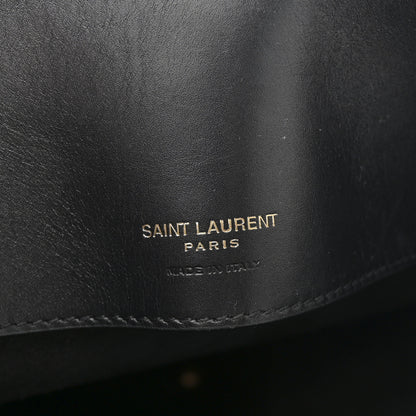 Saint Laurent Shiny Calfskin Le 37 Bucket Bag Black 7 of 13