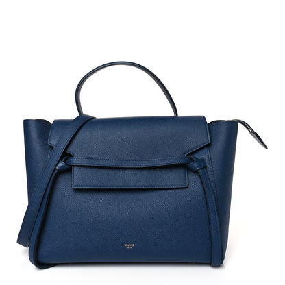 Celine Grained Calfskin Mini Belt Bag Lazuli 1 of 9