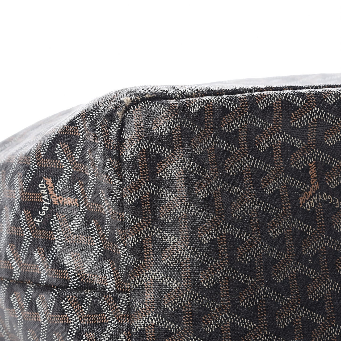 Goyardine Saint Louis GM Black Gold