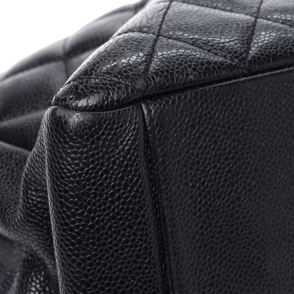 Chanel Caviar Quilted Grand Shopping Tote GST Black 14 of 28