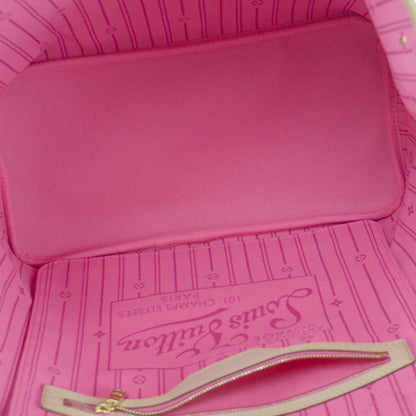 Louis Vuitton Monogram Roses Neverfull MM 7 of 8