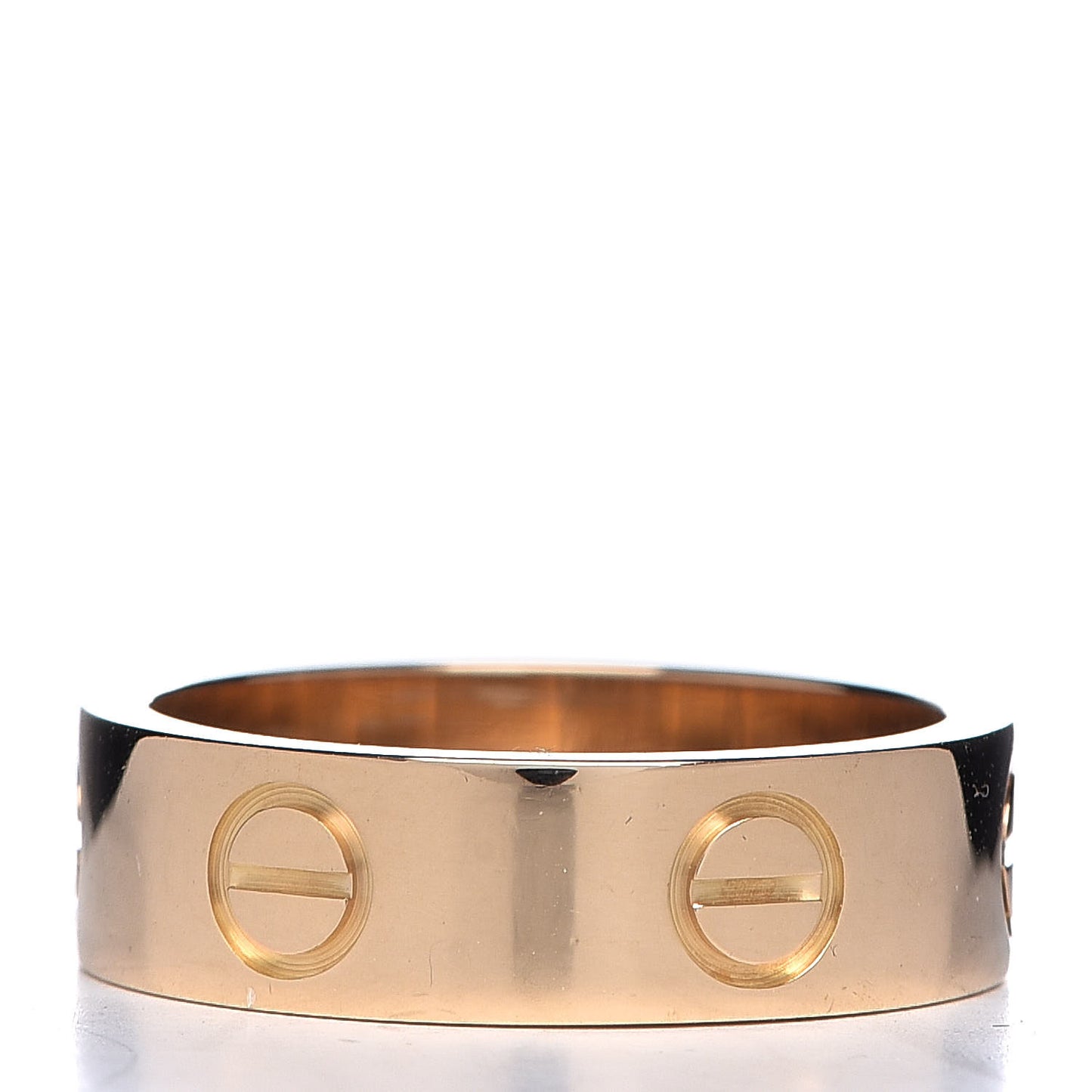 18K Yellow Gold 5.5mm LOVE Ring 51 5.75