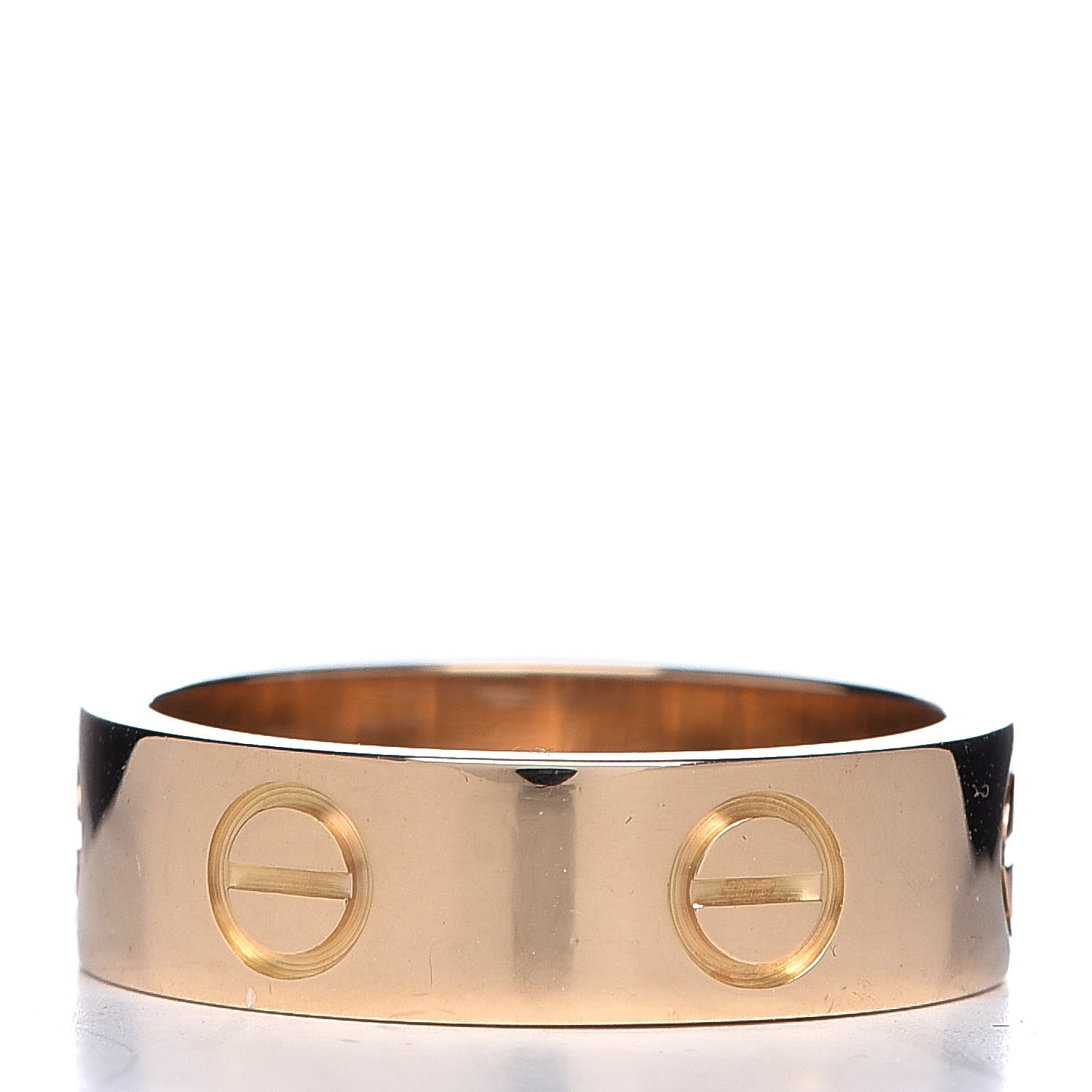 Cartier 18K Yellow Gold 5.5mm LOVE Ring 51 5.75 3 of 5