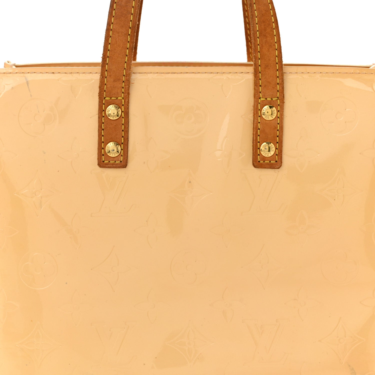 Louis Vuitton Vernis Reade PM Marshmallow 8 of 14