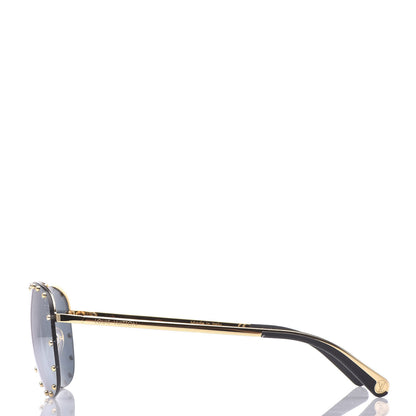 Louis Vuitton The Party Aviator Sunglasses Z0911U Blue 3 of 8