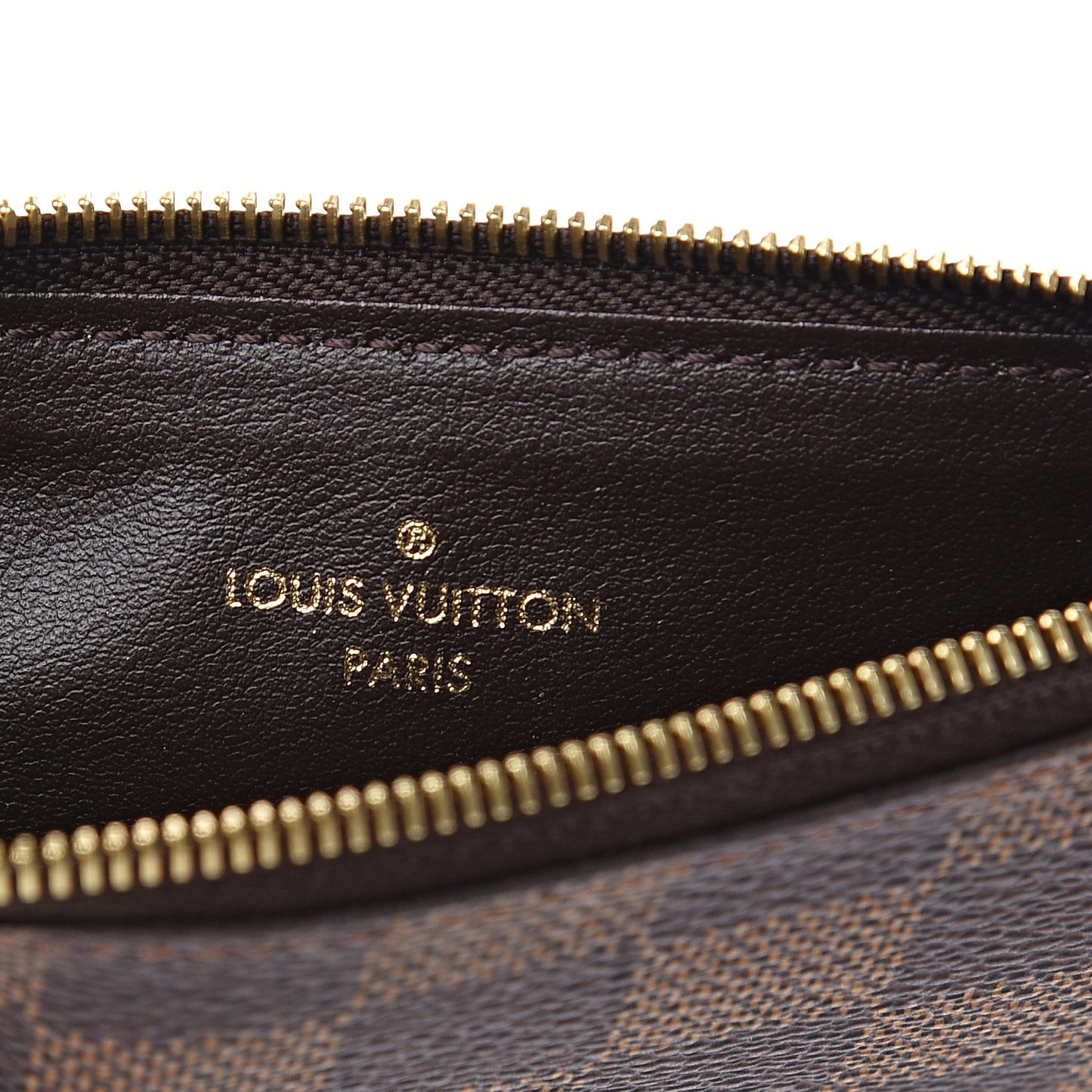 Damier Ebene Josephine Wallet Zippered Insert