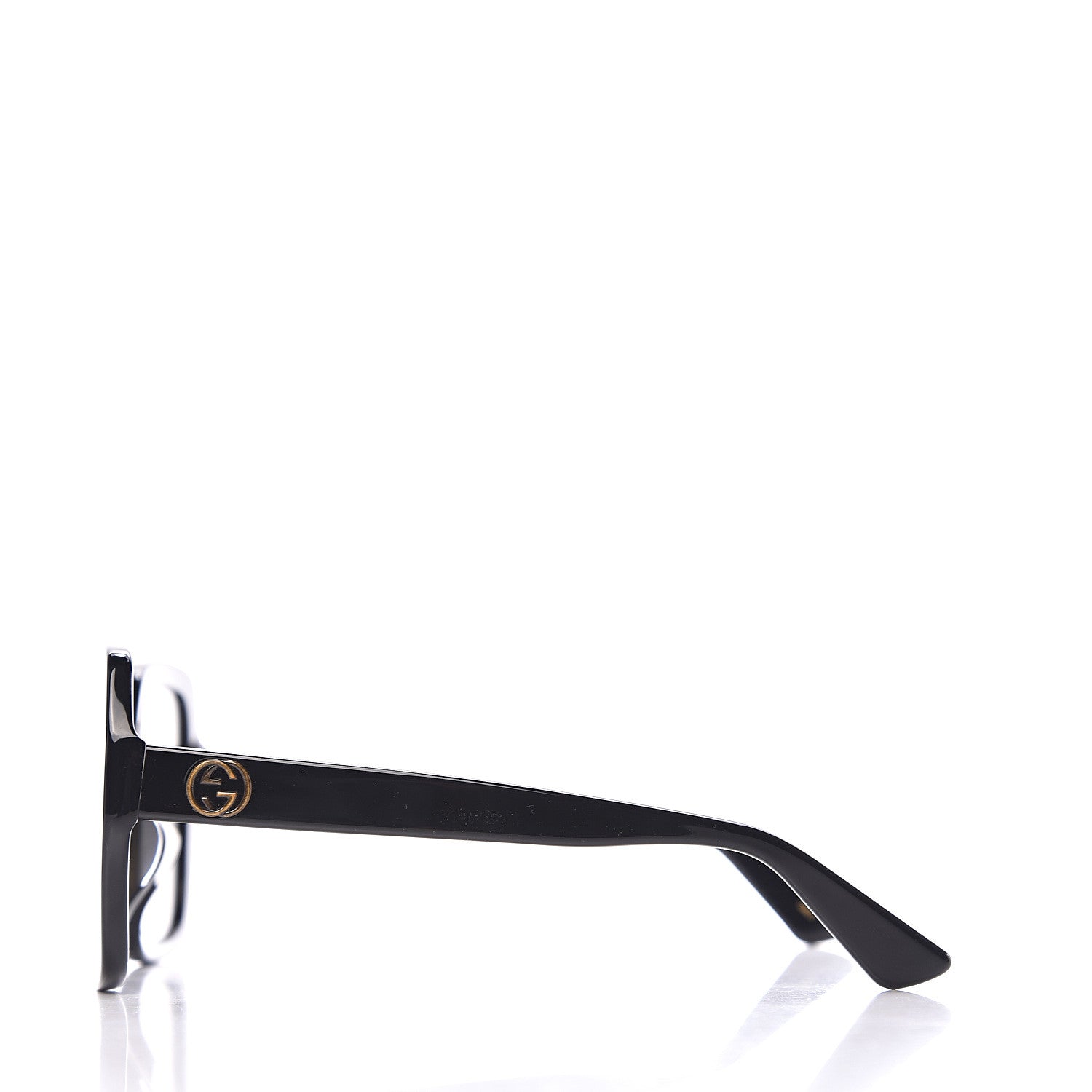Gucci Acetate Square Frame GG0096S Sunglasses Black 3 of 8