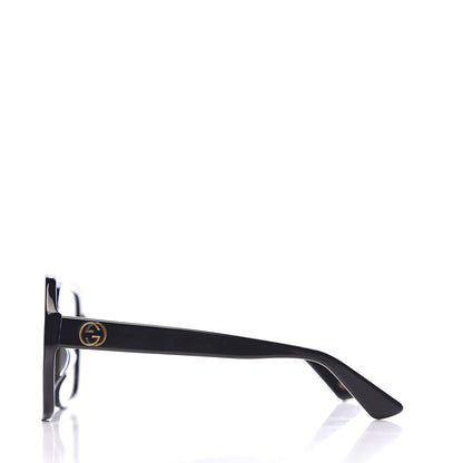 Gucci Acetate Square Frame GG0096S Sunglasses Black 3 of 8