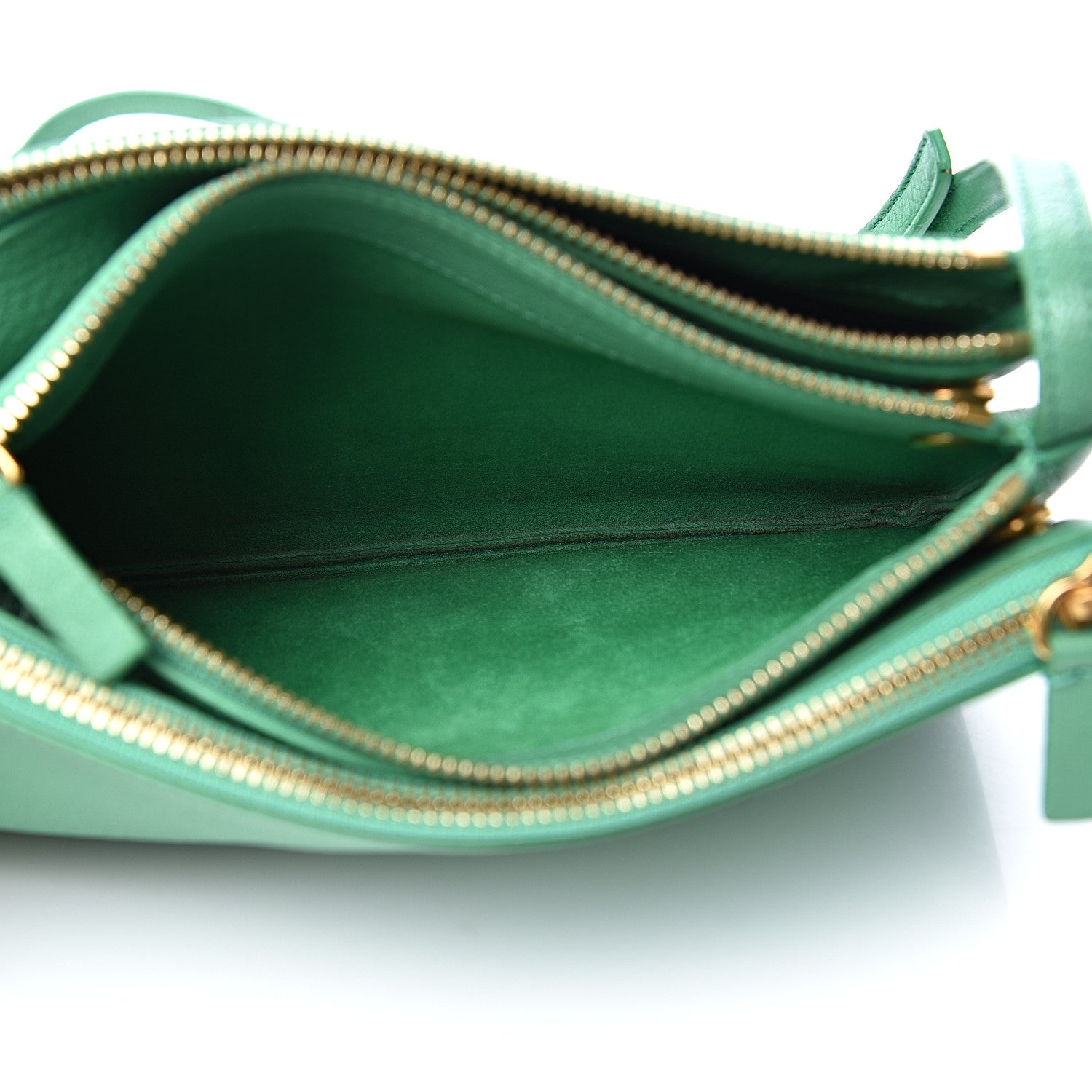 Celine Goatskin Small Trio Crossbody Bag Palm 5 of 11