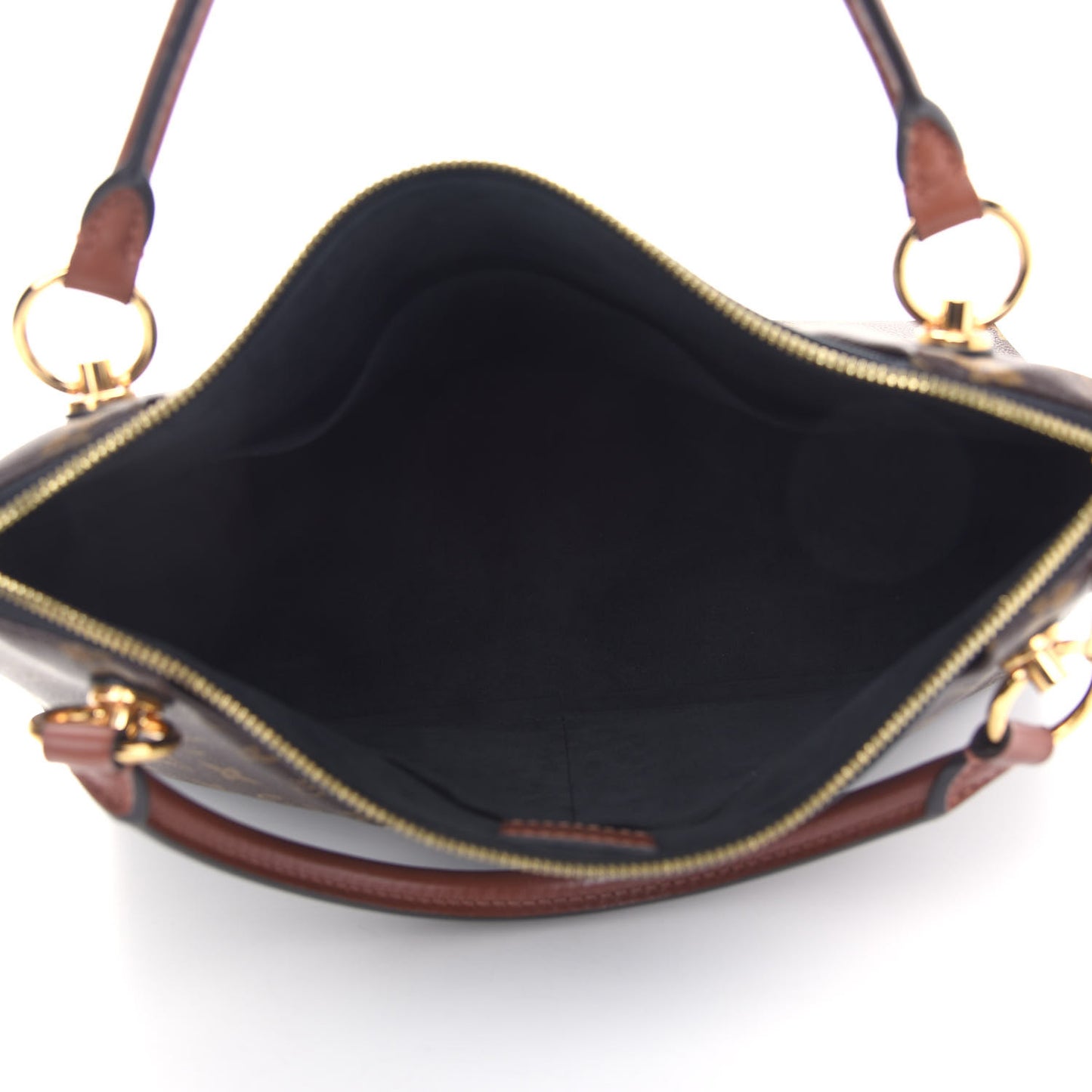 Monogram V Tote MM Black