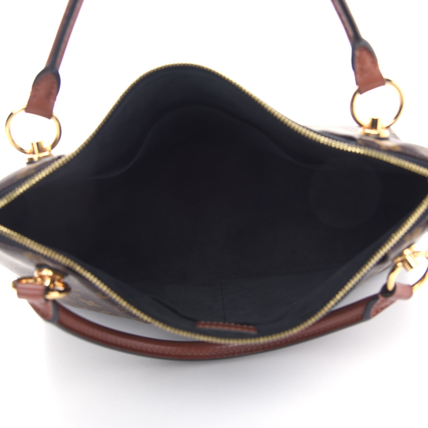 Louis Vuitton Monogram V Tote MM Black 5 of 9