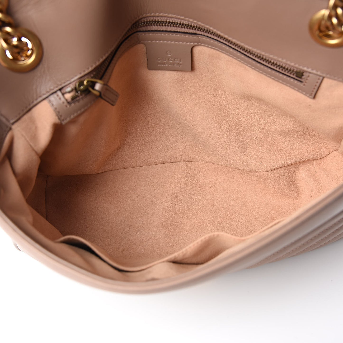 Calfskin Matelasse Medium GG Marmont Shoulder Bag Porcelain Rose