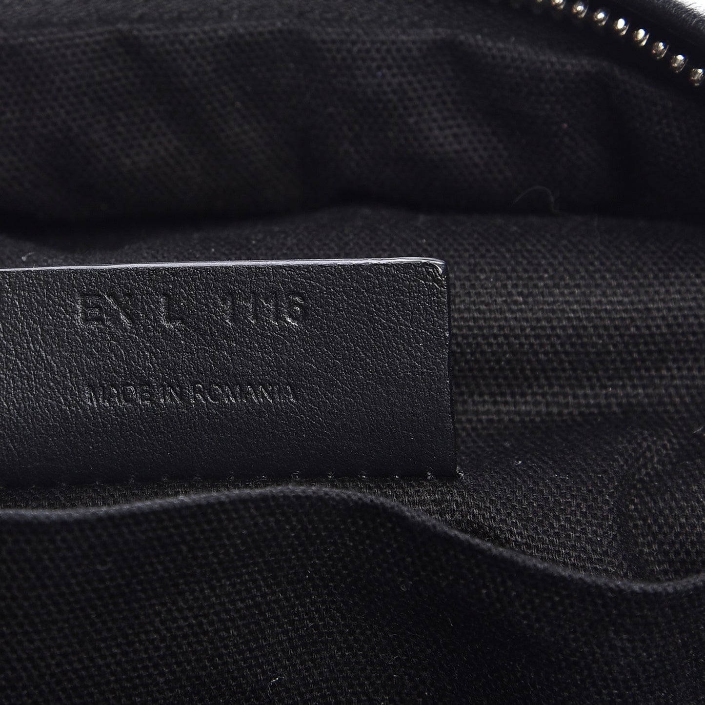 Smooth Calfskin Nano Cross Backpack Black