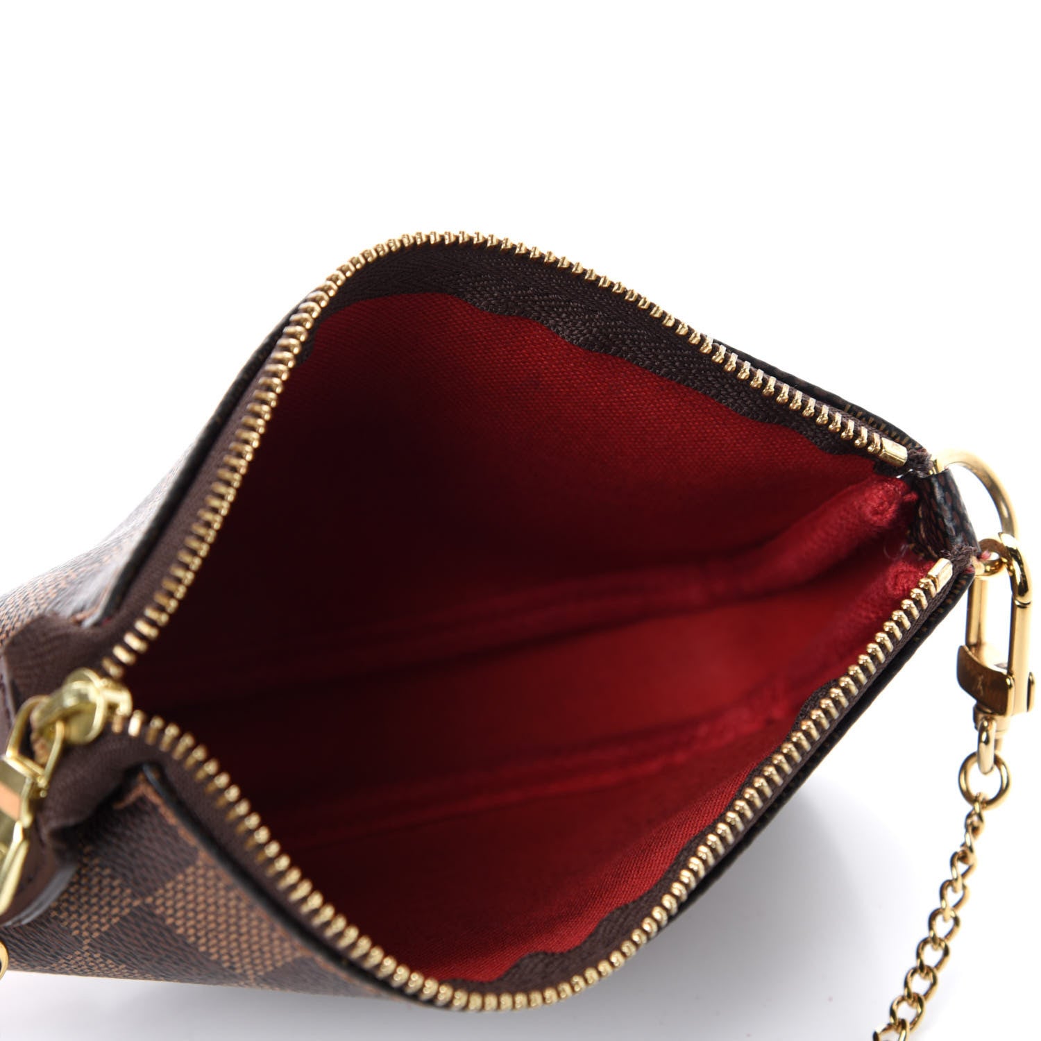 Louis Vuitton Damier Ebene Mini Pochette Accessories 5 of 8
