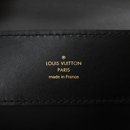 Louis Vuitton Lambskin Quilted Flower Capucines East West MM Black 6 of 9