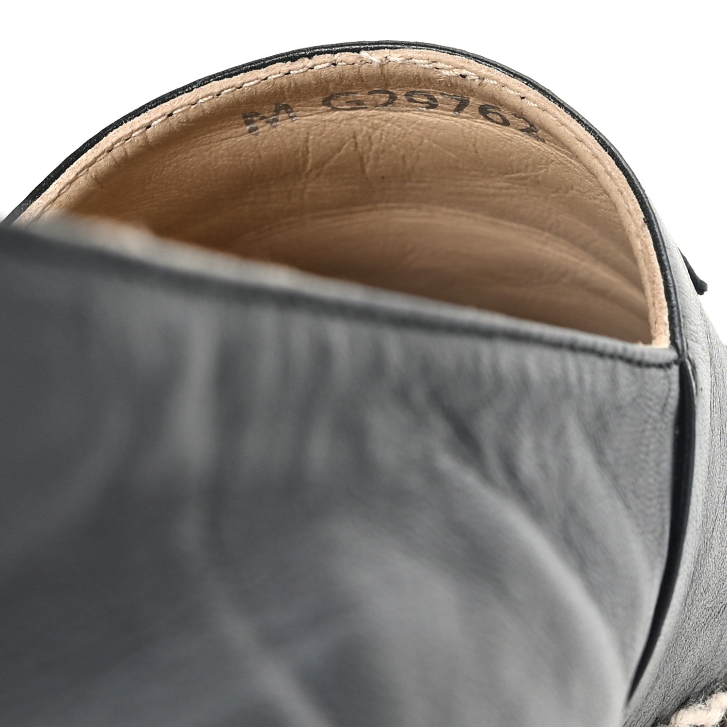 Chanel Lambskin CC Espadrilles 39 Black 9 of 10