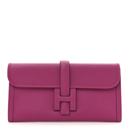 Hermes Swift Jige Elan 29 Clutch Rose Pourpre 2 of 22