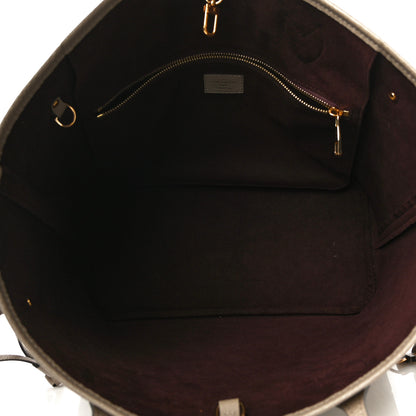 Louis Vuitton Empreinte Monogram Giant Neverfull MM Tourterelle 5 of 9