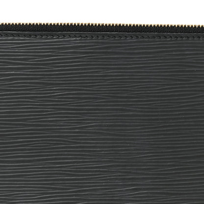 Louis Vuitton Epi Pochette Accessories 24 Black 7 of 10