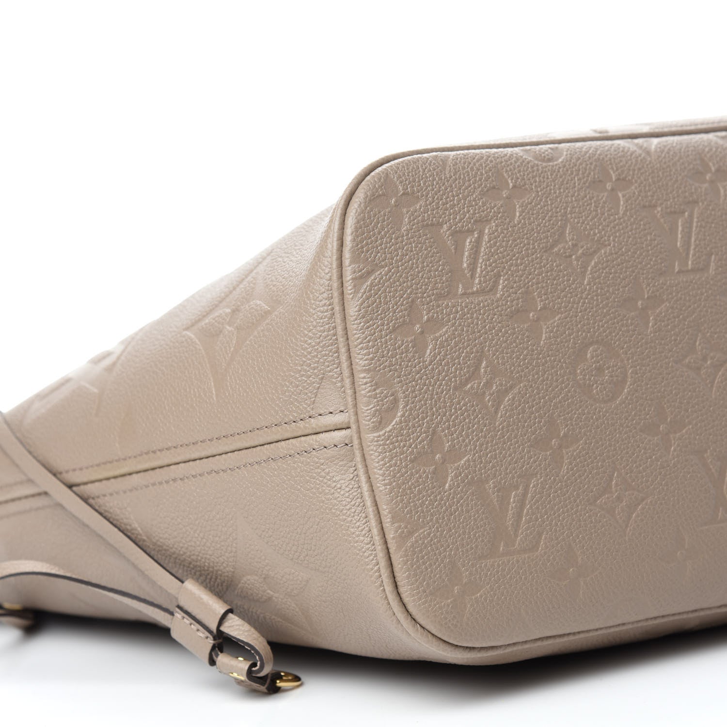 Louis Vuitton Empreinte Monogram Giant Neverfull MM Tourterelle 7 of 10