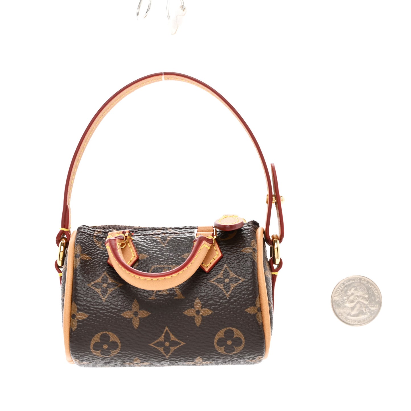 Monogram Micro Speedy Bag Charm