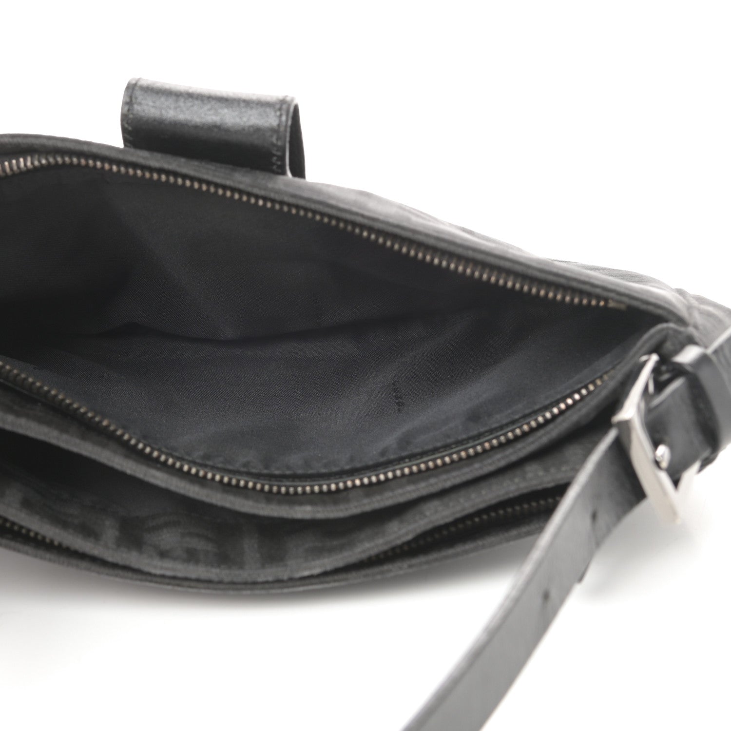 Fendi Nylon Zucca Baguette Black 7 of 14