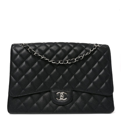 Chanel Caviar Quilted Maxi Single Flap Black 1 of 10