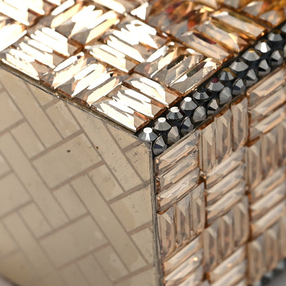 Judith Leiber Crystal Butterfly Hot Air Balloon Minaudiere Clutch Champagne Multicolor 9 of 11