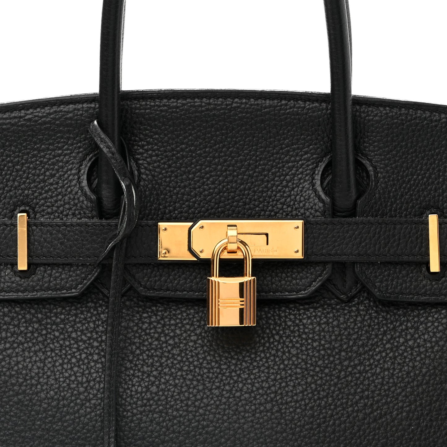 Taurillon Clemence Birkin 30 Black