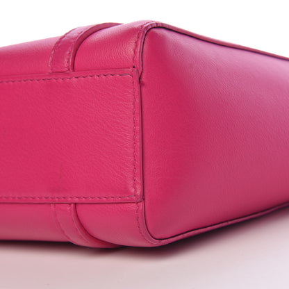 Balenciaga Calfskin XXS Everyday Tote Rose Magenta Black 9 of 16