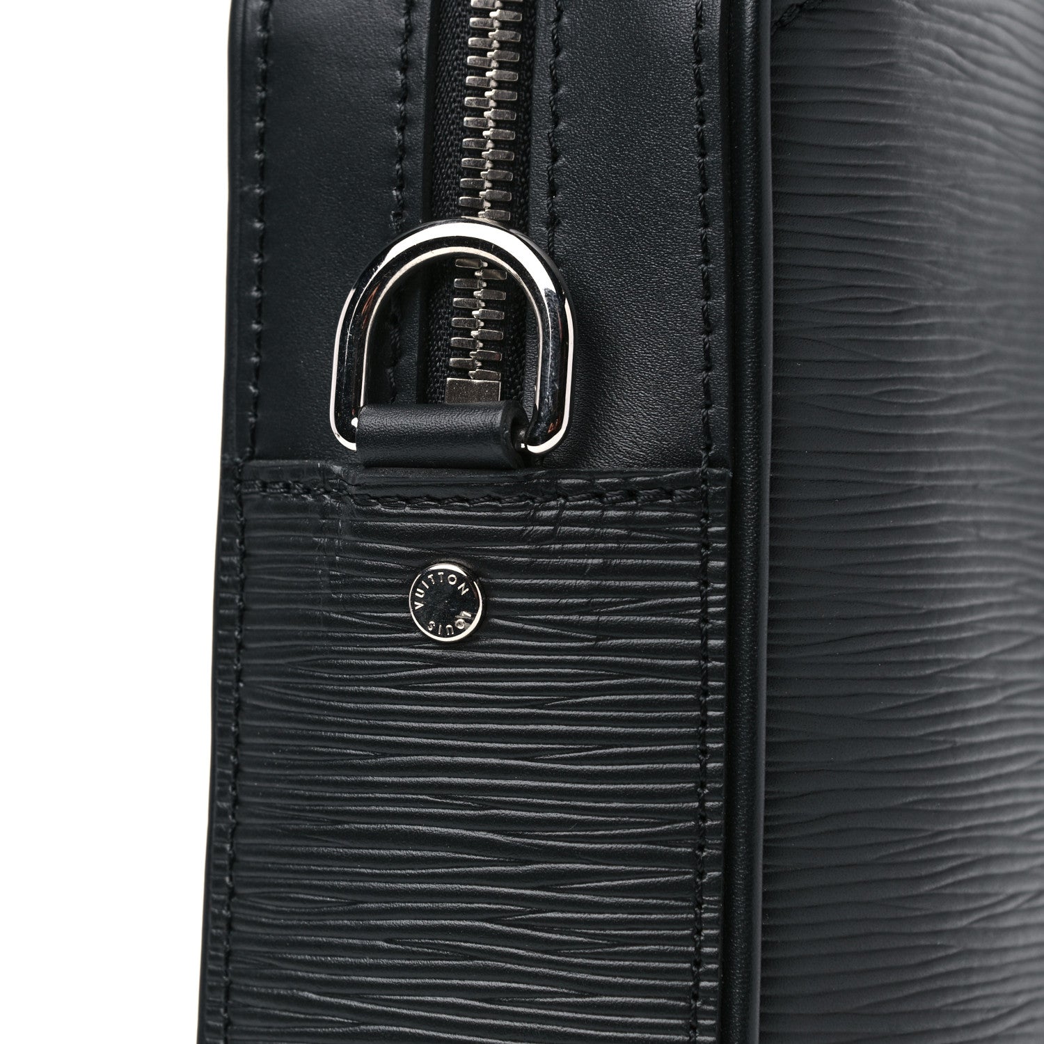 Louis Vuitton Epi Dandy MM Briefcase Black 11 of 14
