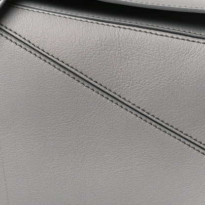 Loewe Calfskin Small Puzzle Bag Pearl Grey 7 of 10