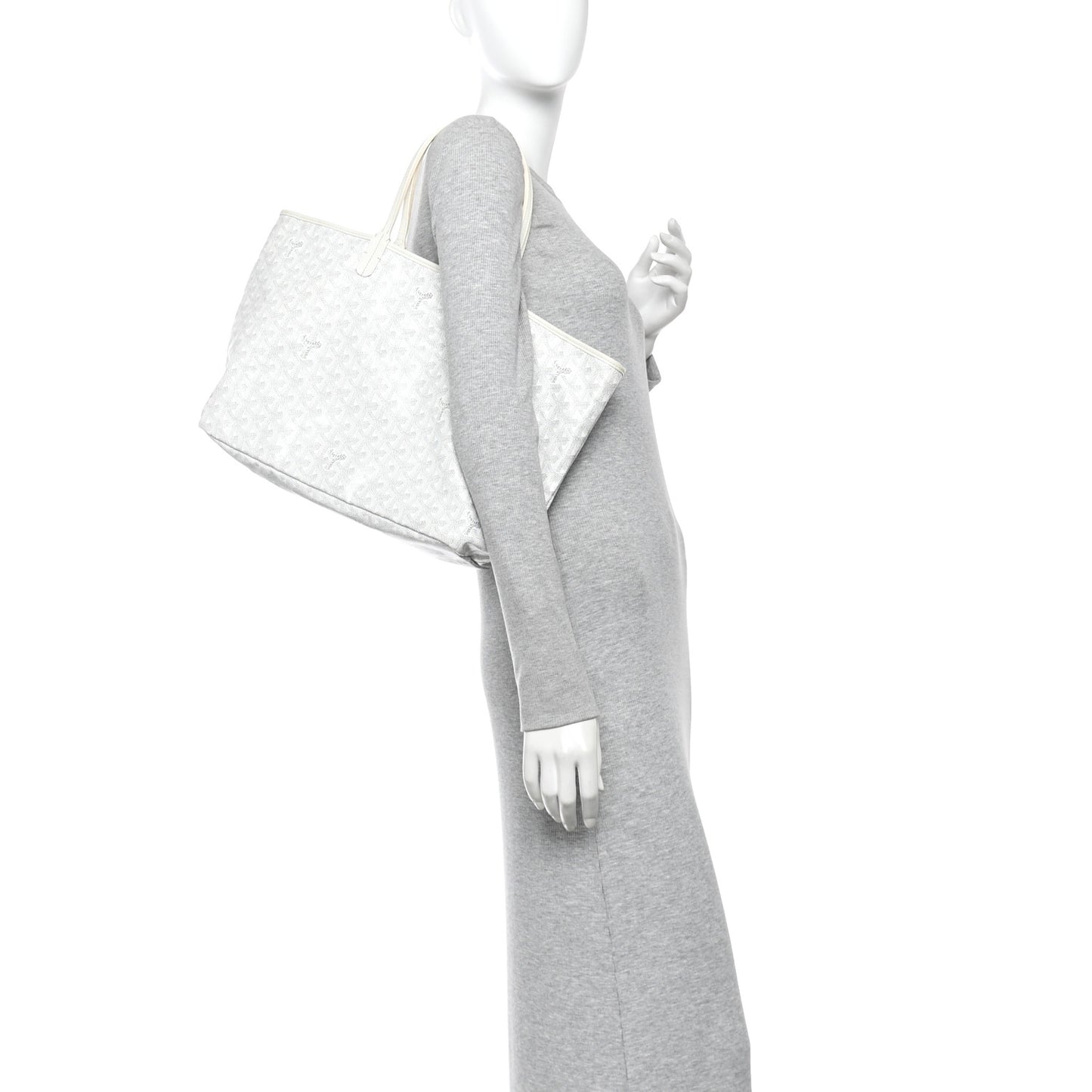 Goyardine Saint Louis PM White