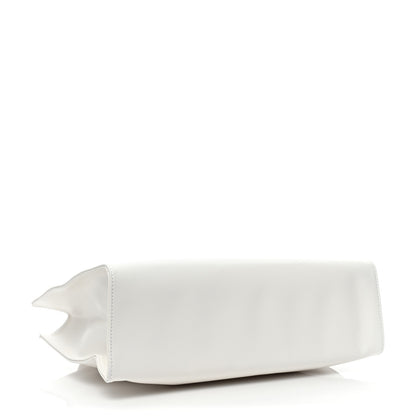 Telfar Vegan Leather Medium Shopping Bag White 4 of 7
