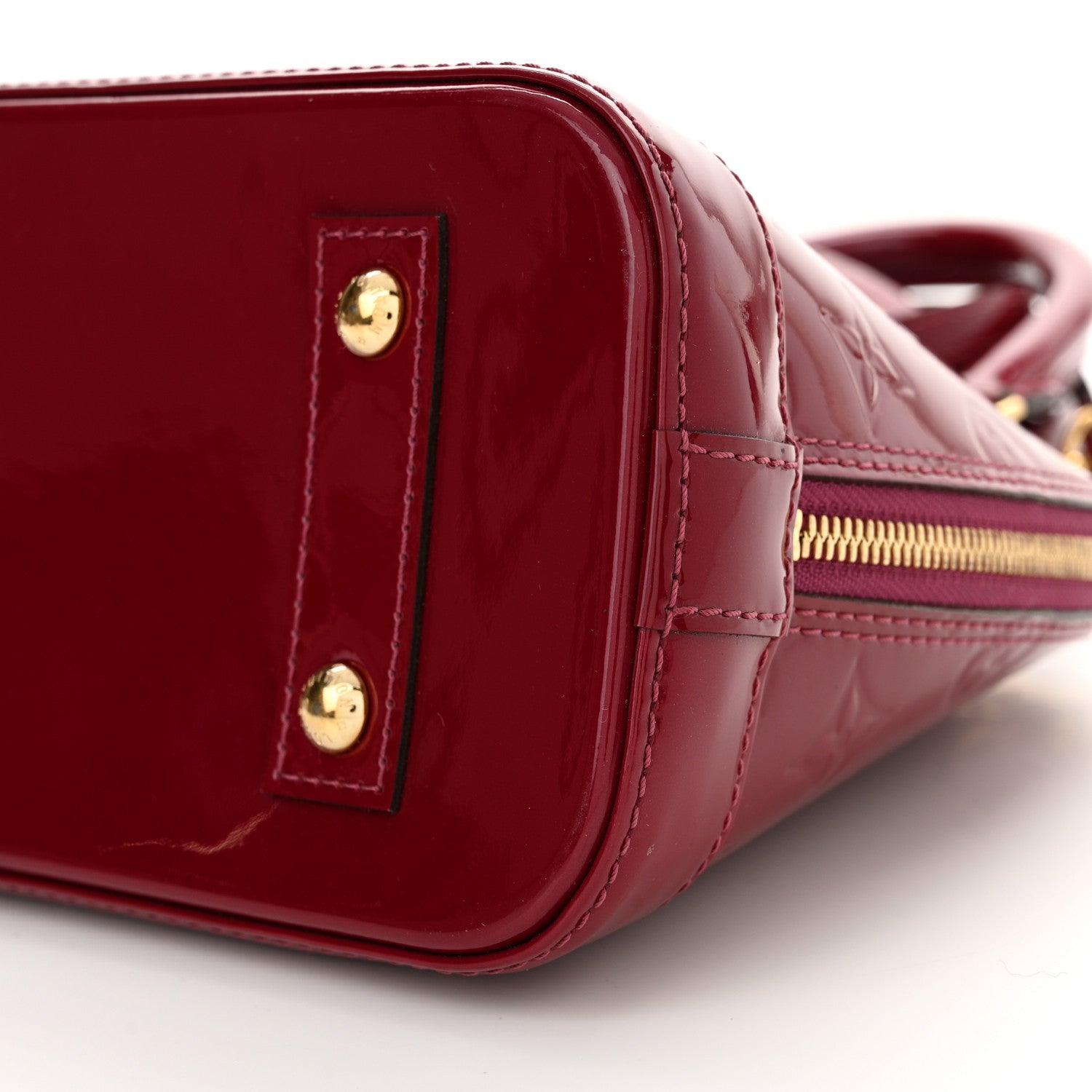 Louis Vuitton Vernis Alma BB Magenta 10 of 10