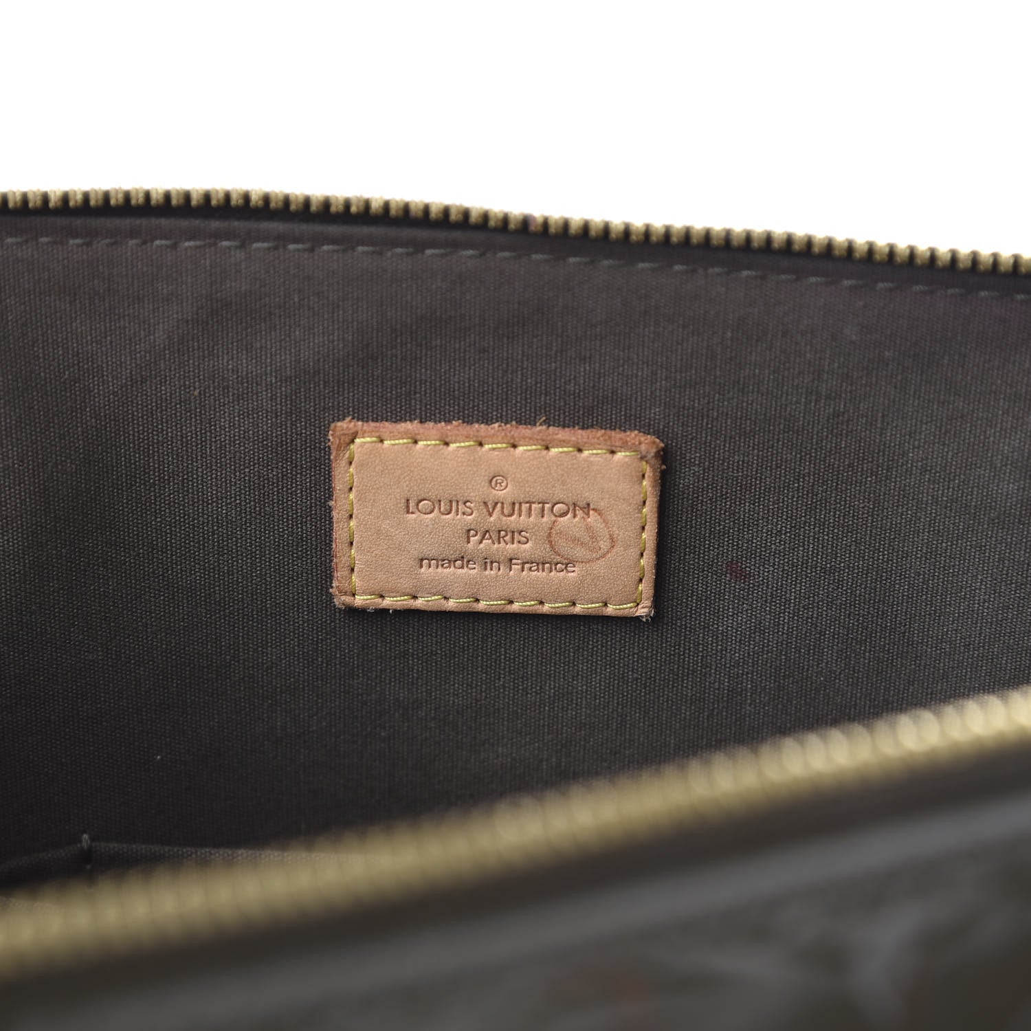 Louis Vuitton Vernis Alma GM Vert Bronze 5 of 21