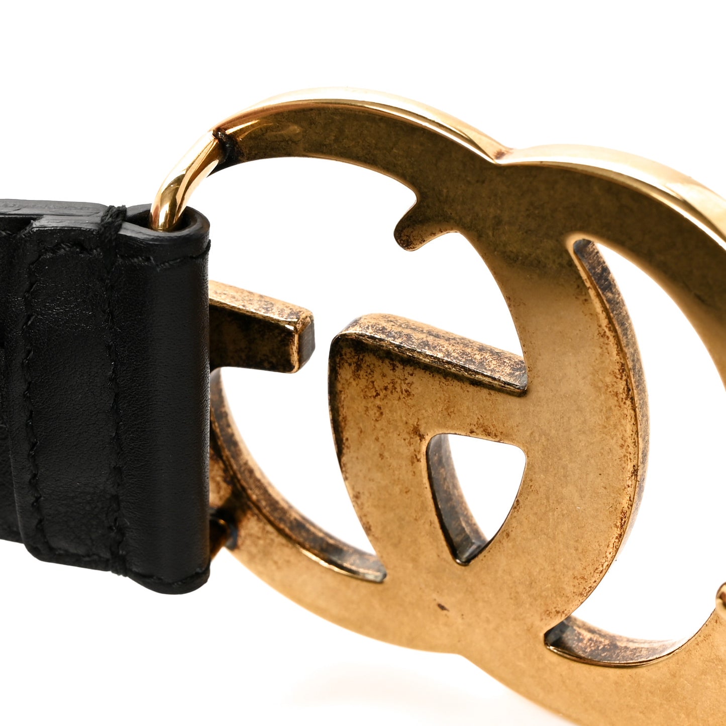 Calfskin Double G 40mm Belt 85 34 Black