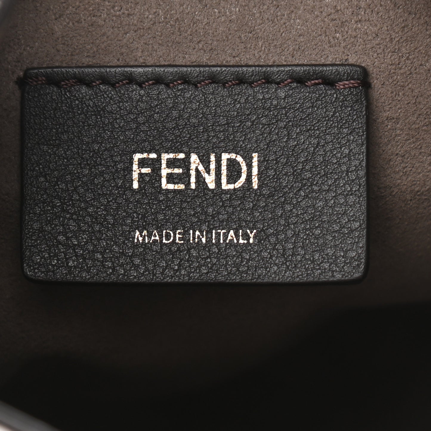 Vitello Cruise F is Fendi Mini Mon Tresor Bucket Bag Optical White