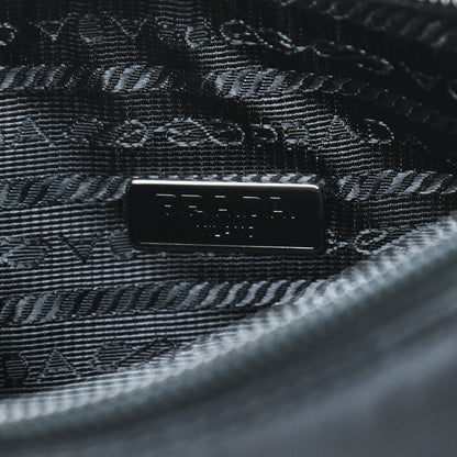Prada Tessuto Nylon Mini Re-Edition 2000 Bag Black 8 of 9