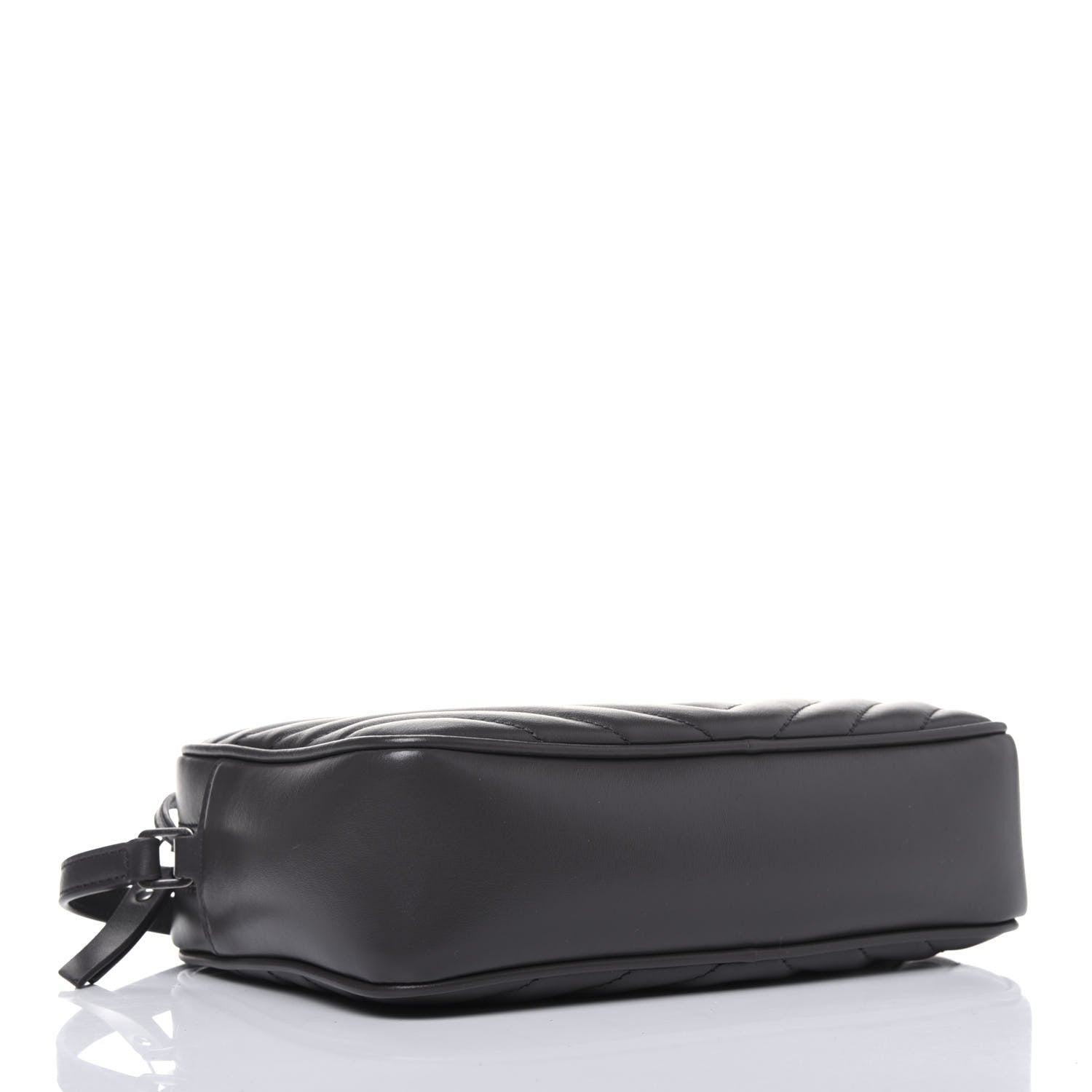 Saint Laurent Calfskin Matelasse Monogram Lou Camera Bag Asphalt 4 of 11