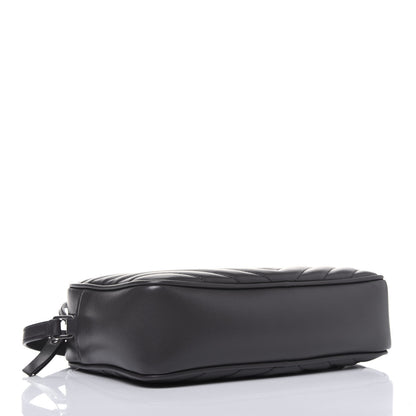 Saint Laurent Calfskin Matelasse Monogram Lou Camera Bag Asphalt 4 of 11