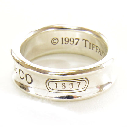 Tiffany Sterling Silver 1837 Band Ring 54 7 3 of 5