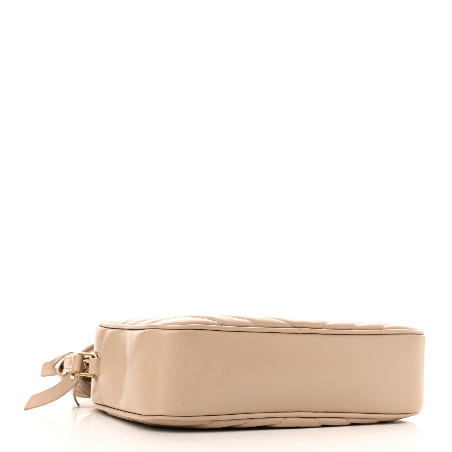 Saint Laurent Calfskin Matelasse Monogram Lou Camera Bag Dark Beige 4 of 11