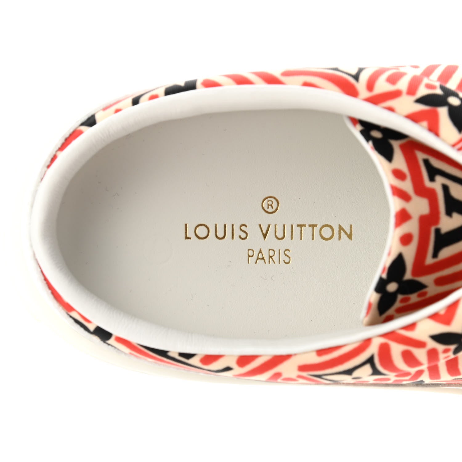 Louis Vuitton Nylon Monogram Crafty Open Back Sneaker 38 7 of 9