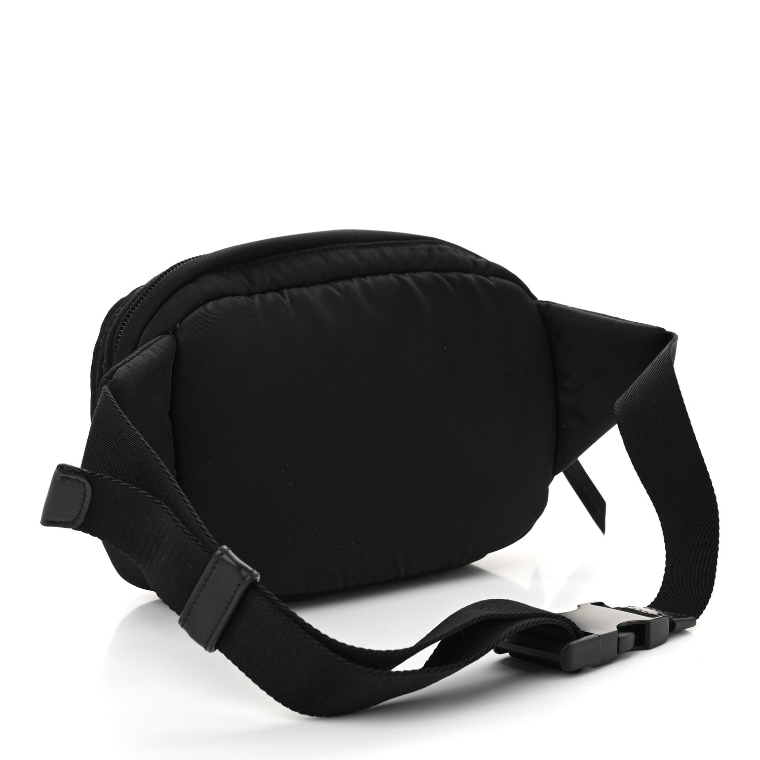 Prada Tessuto Nylon Soft Padded Belt Bag Black 3 of 14